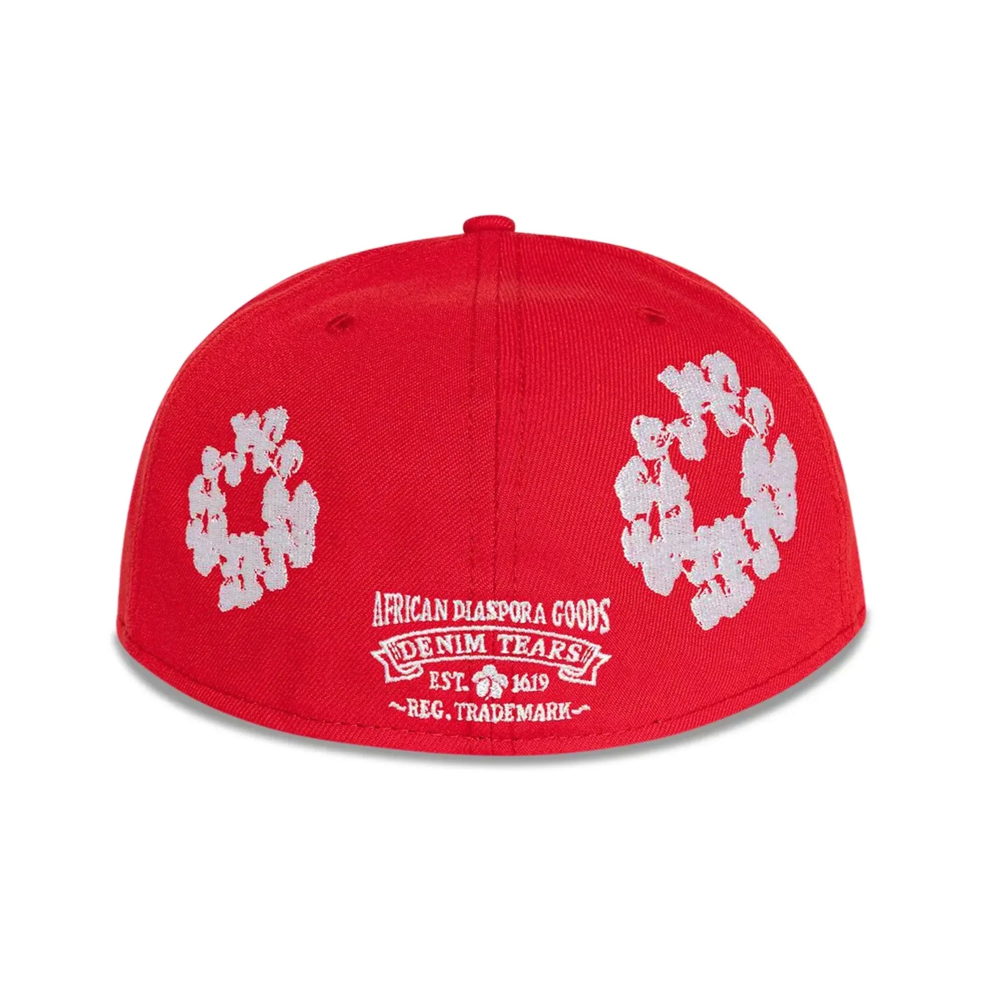 Denim Tears x New Era Cotton Wreath 59/50 Red