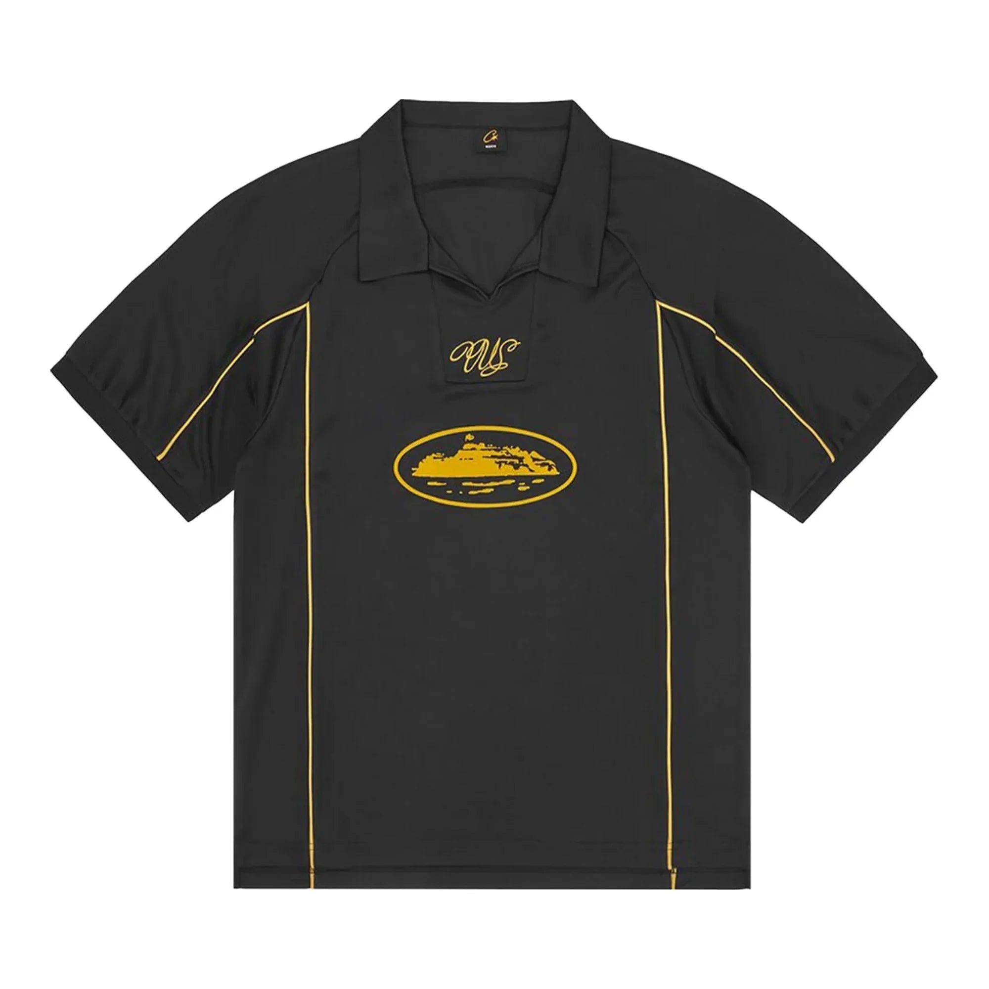 Corteiz Talismo Fußballtrikot Schwarz