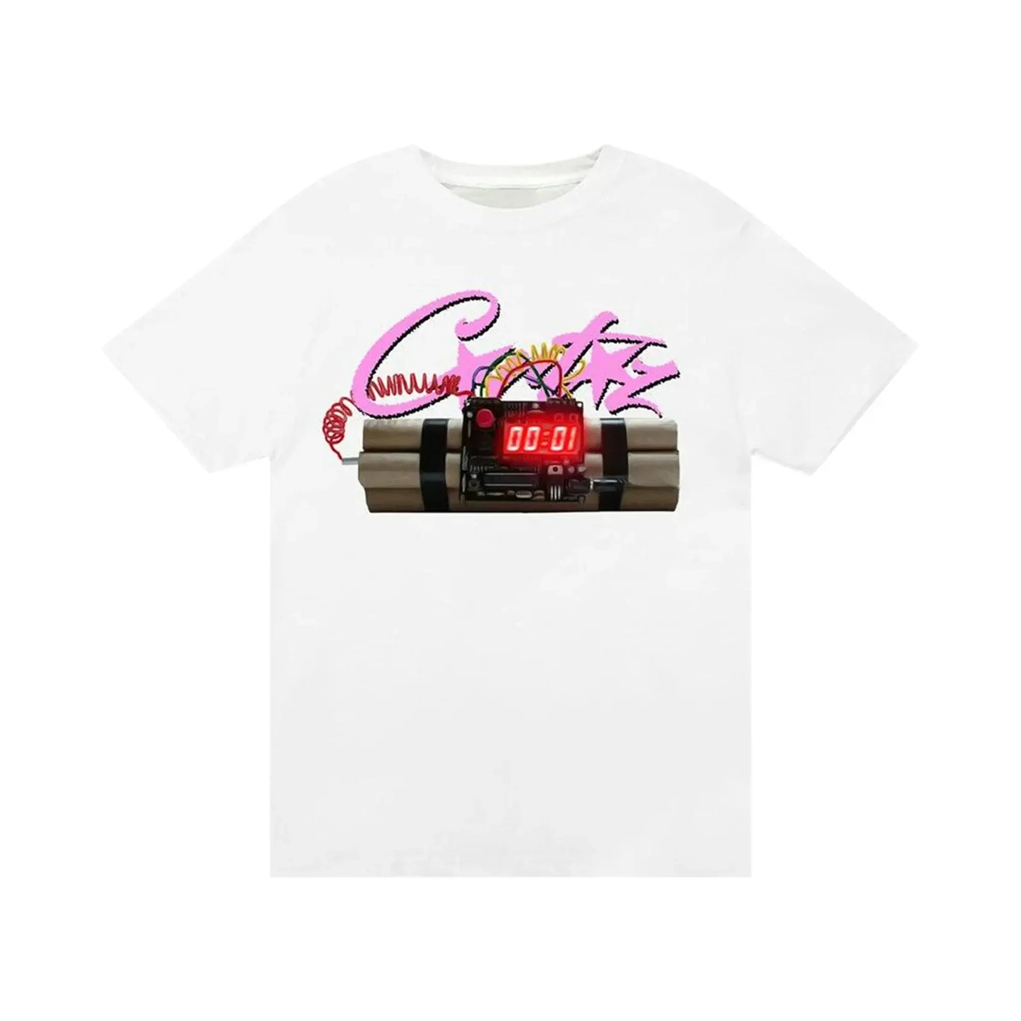 Corteiz No Time 4 Luv T-Shirt Weiß