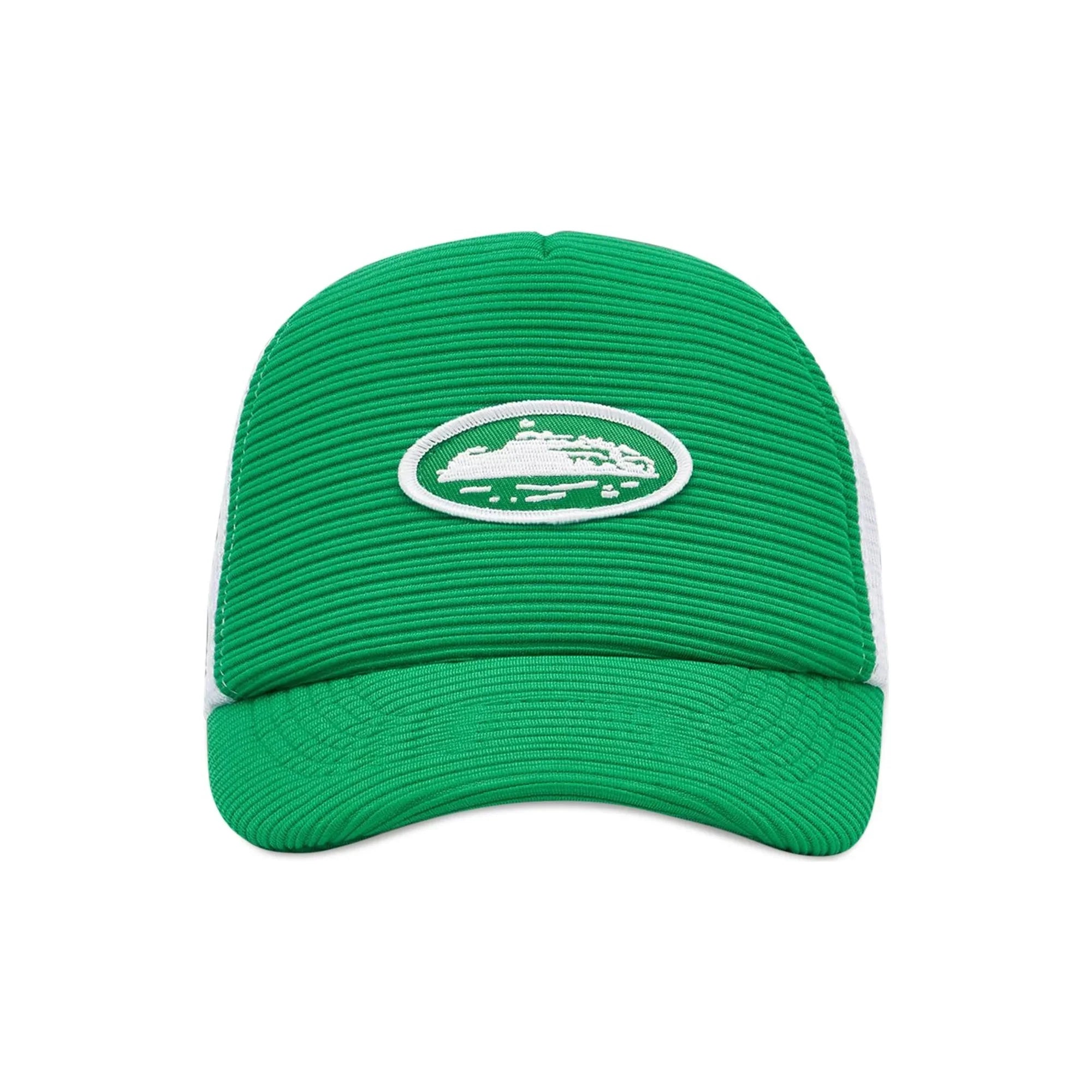 Corteiz Short Peak Trucker Grün