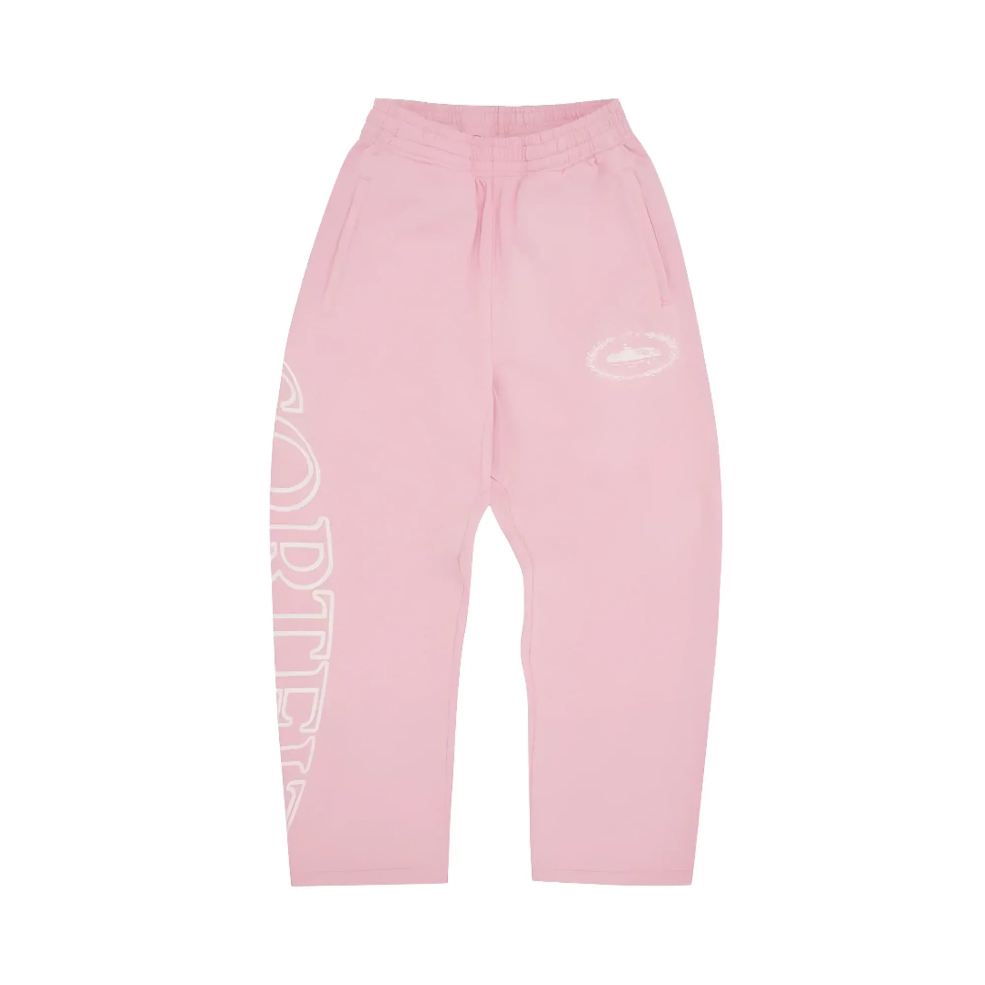 Corteiz Superior Royale Hose mit offenem Saum, Pink
