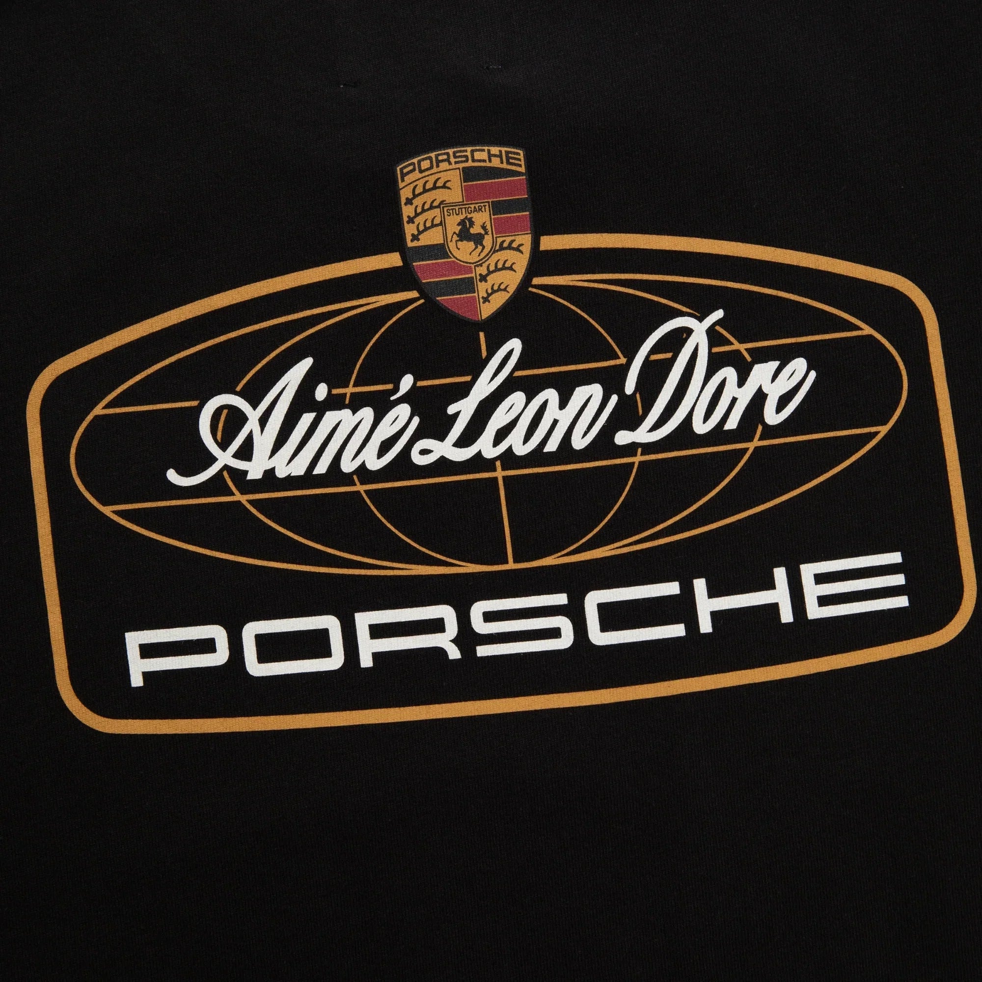 Aimé Leon Dore x Porsche 993 Turbo Racing Tee Jet Black