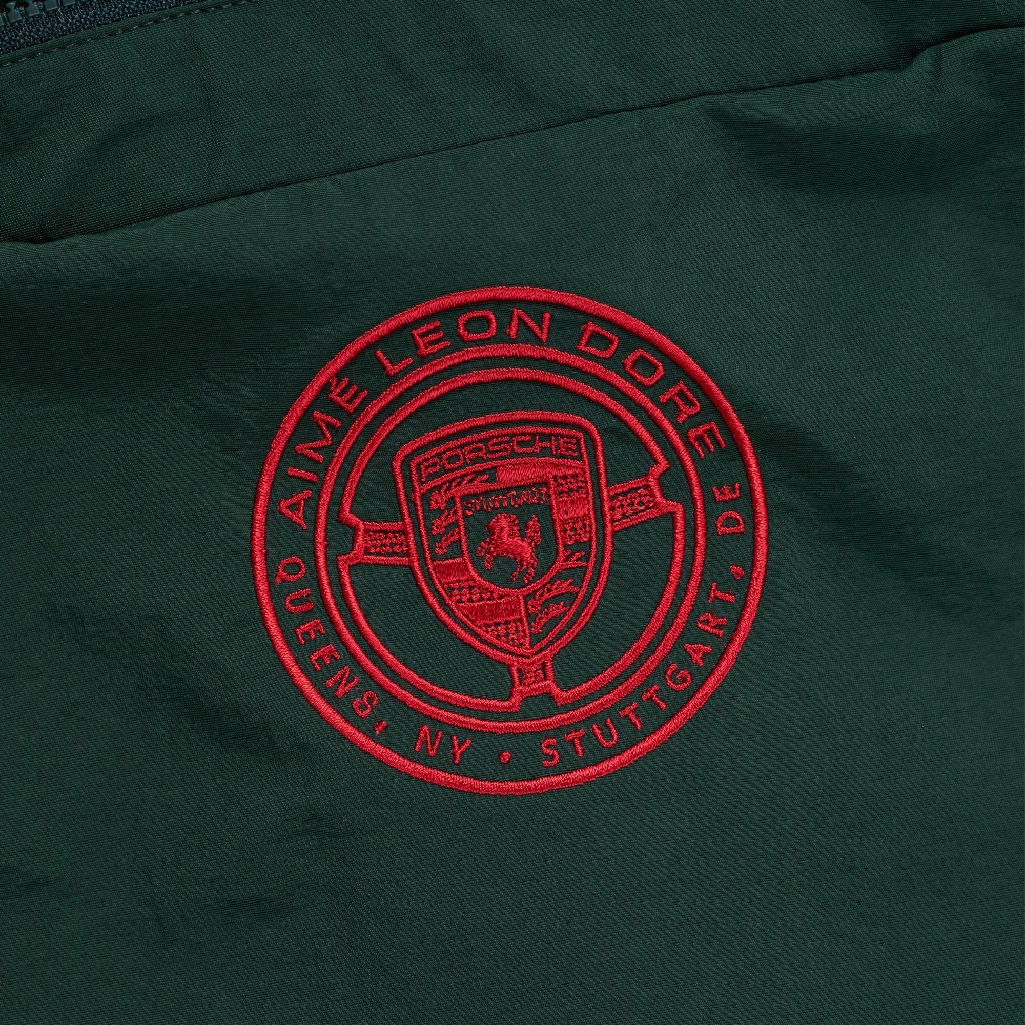 Aimé Leon Dore x Porsche 993 Turbo Nylon Track Jacket Green
