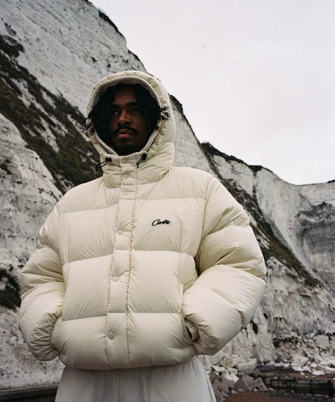 Corteiz Bolo V2 Jacke Off White