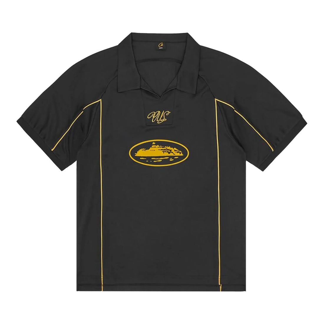 Corteiz Talismo Fußballtrikot Schwarz