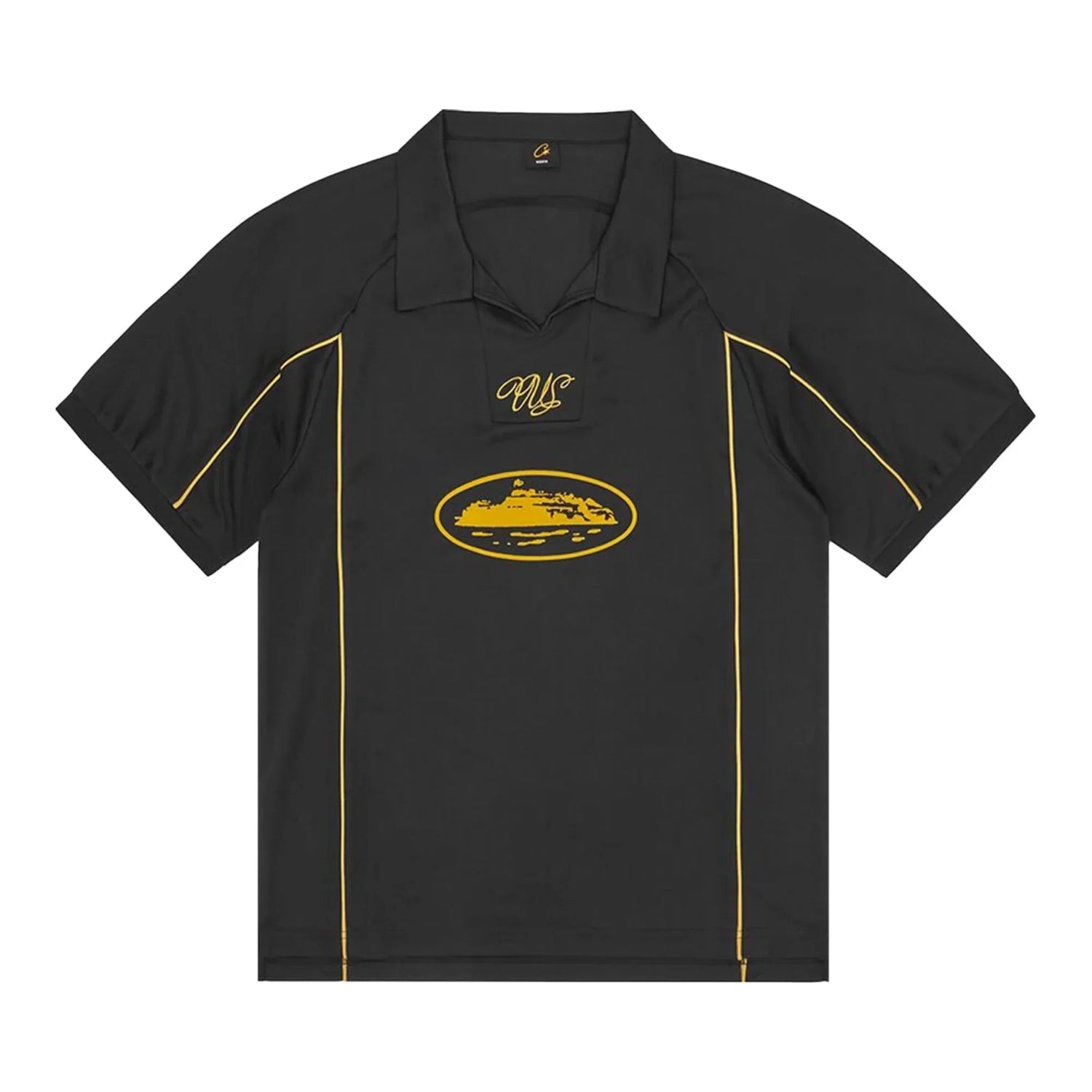 Corteiz Talismo Fußballtrikot Schwarz