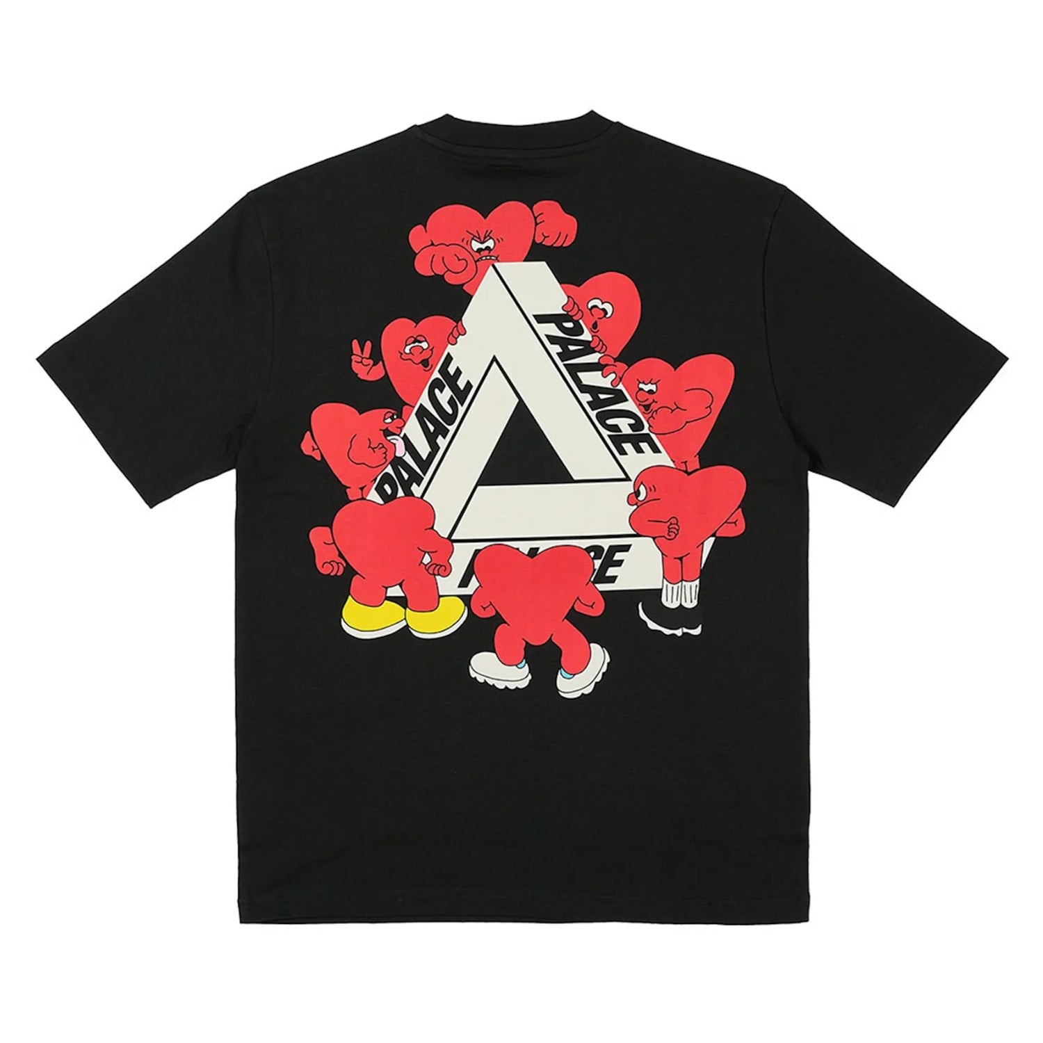 Palace Tri-Hearts T-shirt Black