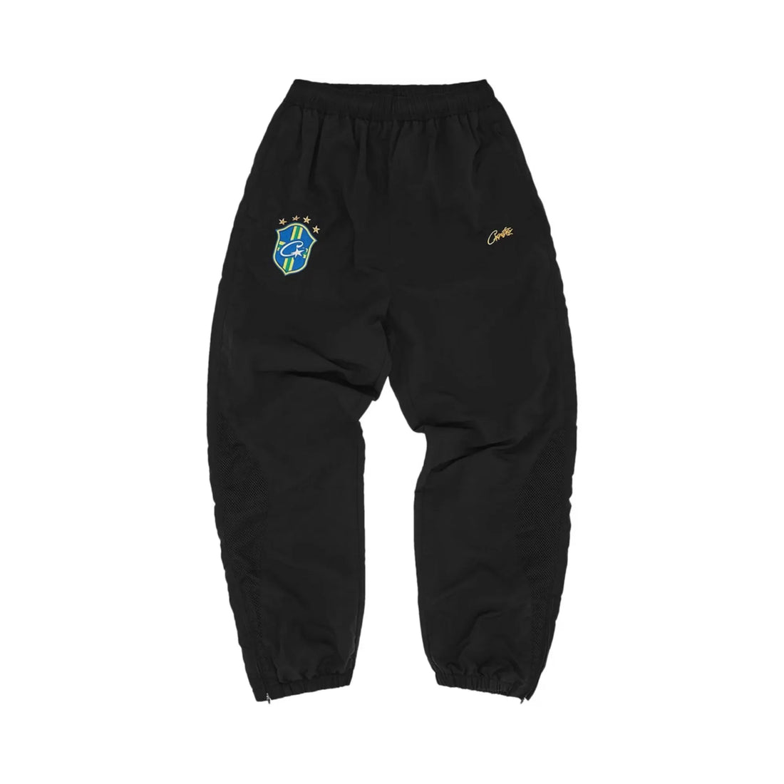 Corteiz Brasil Olympic Shuku Hose Schwarz