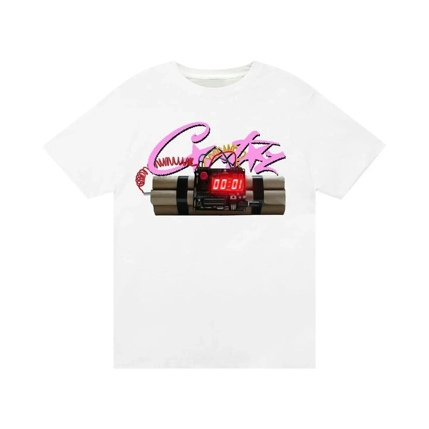 Corteiz No Time 4 Luv T-Shirt Weiß