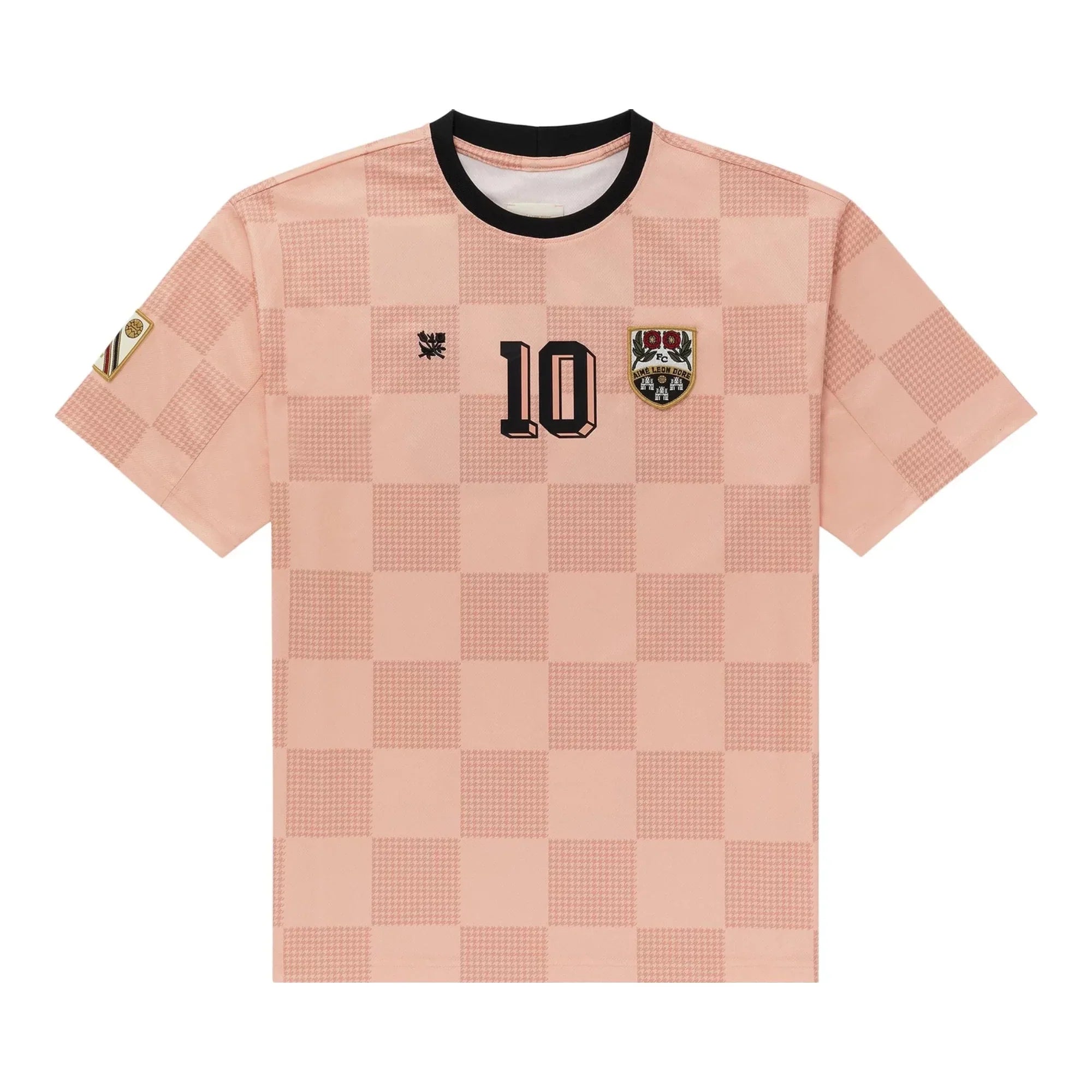 Aimé Leon Dore Team Soccer Jersey Peach Beige