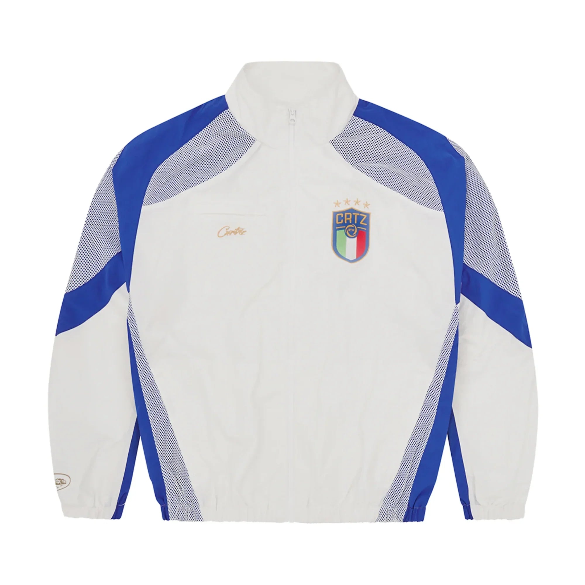 Corteiz Italia Shuku Jacke Weiß/Blau