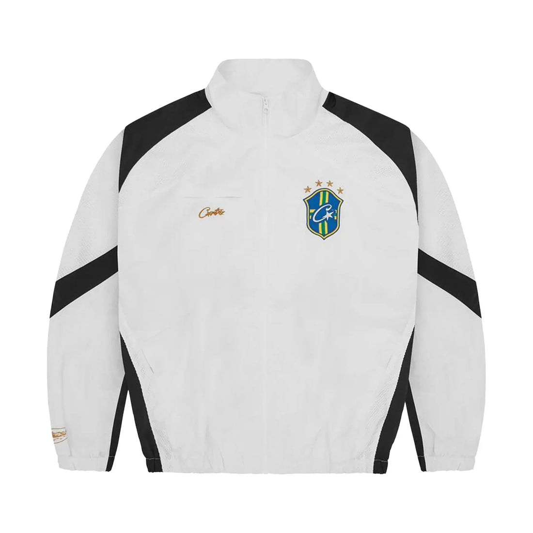 Corteiz Brasil Olympic Shuku Jacke Weiß/Schwarz