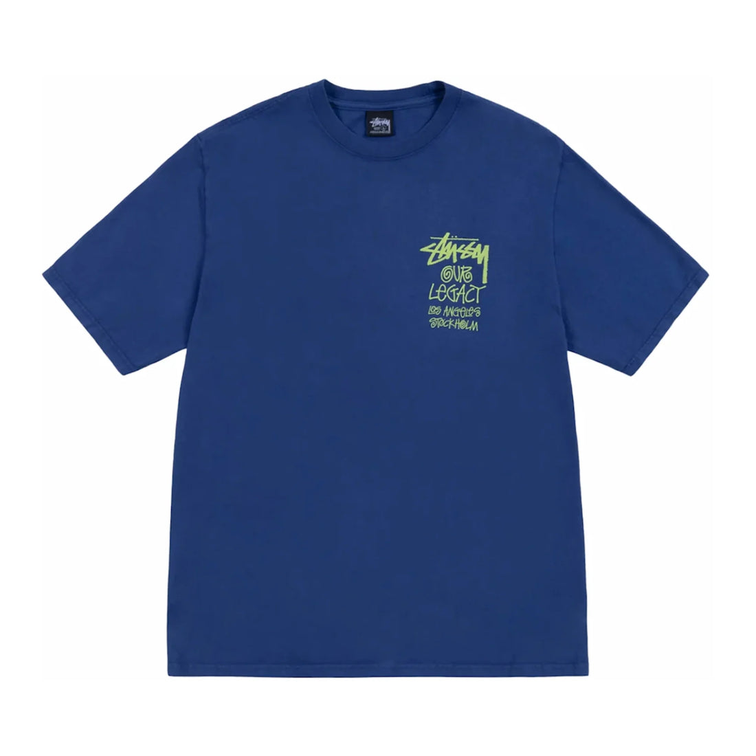 Stussy x Our Legacy Ol Surfman Pigment Dyed Tee Blueberry