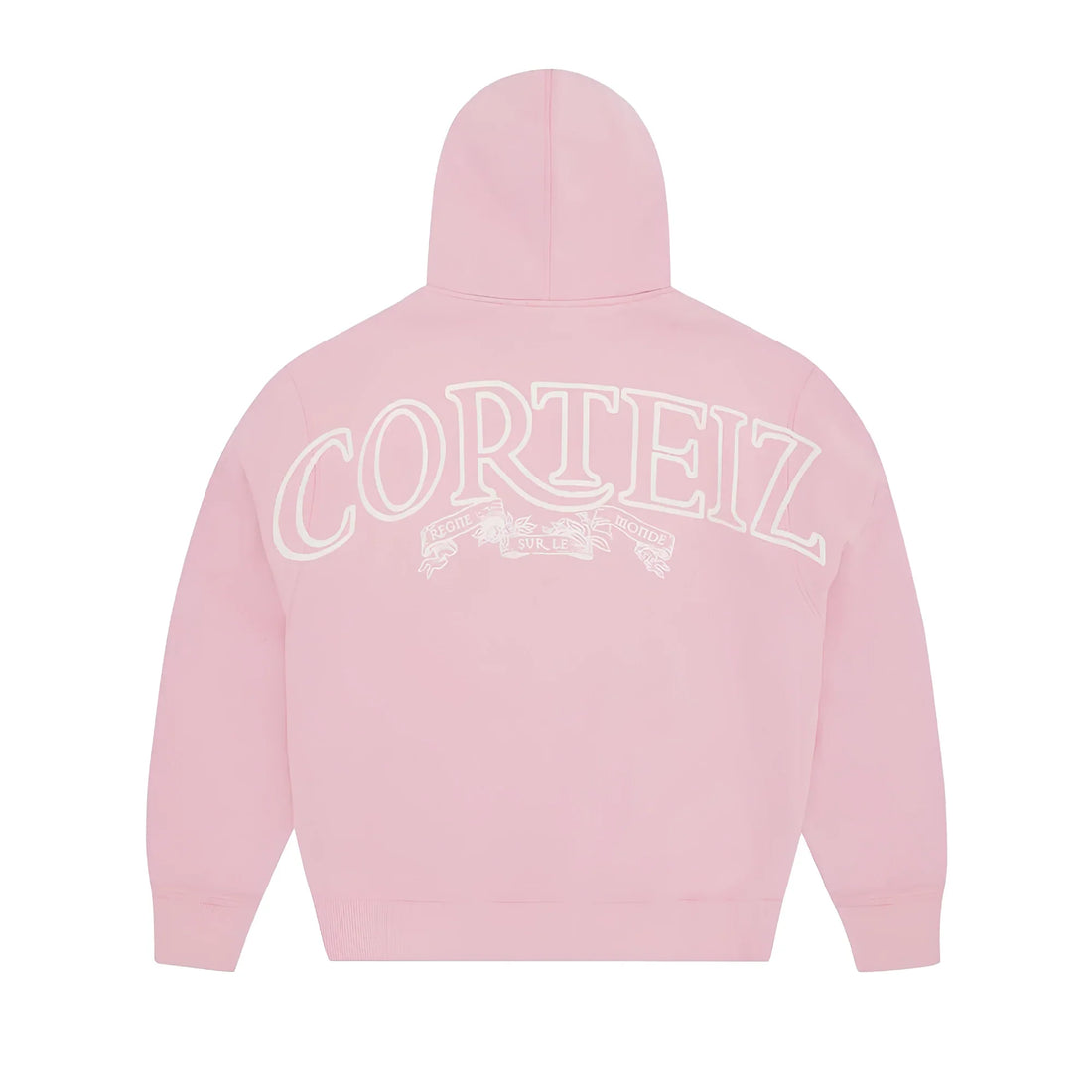 Corteiz Superior Royale Zip Hoodie Rosa