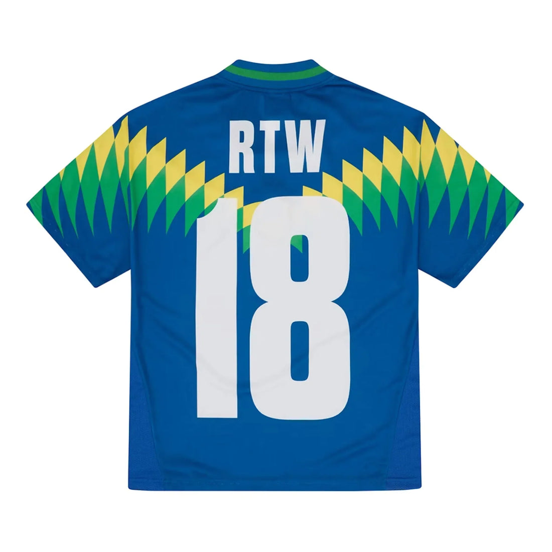 Corteiz Club America Trikot Brasil Blau
