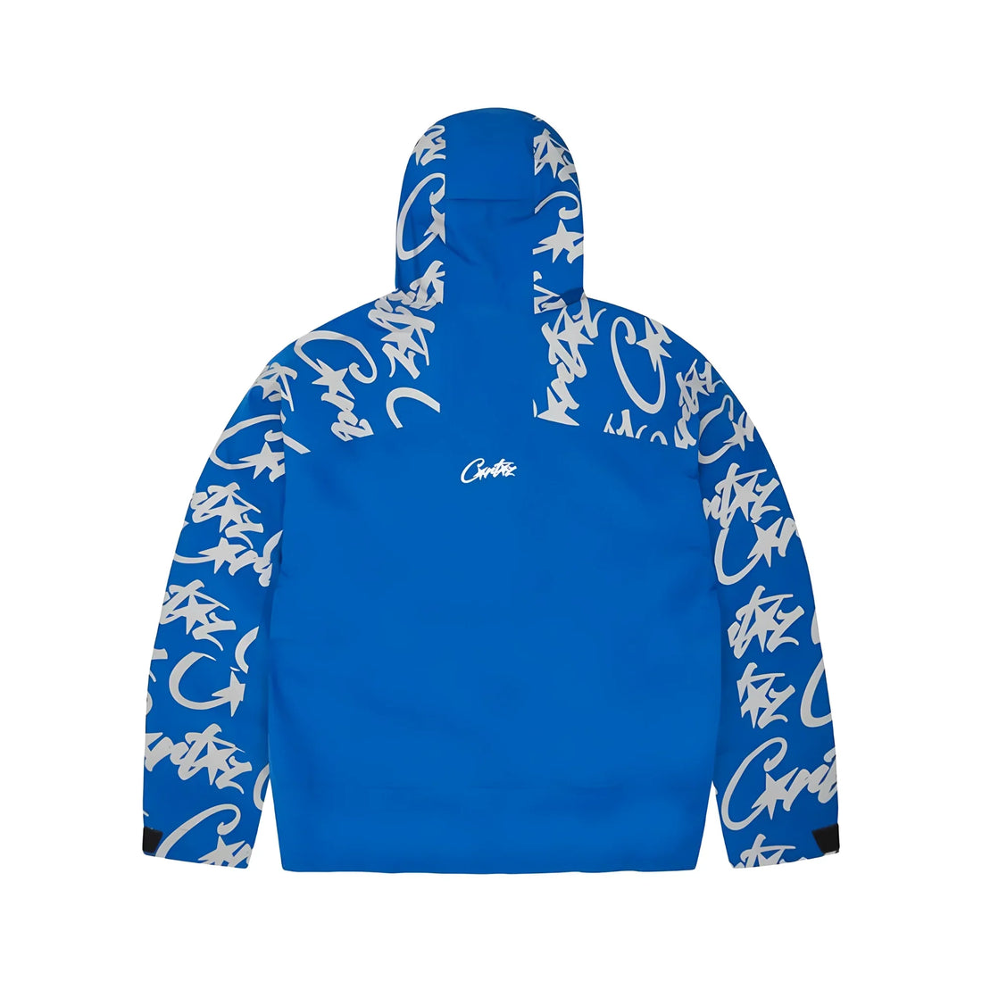 Wasserdichte Shelljacke Corteiz Elitework Königsblau