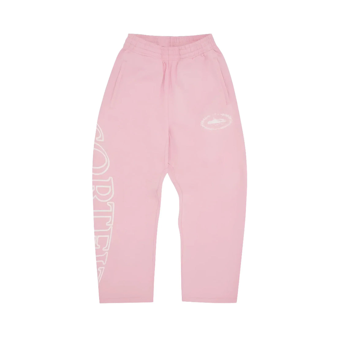 Corteiz Superior Royale Hose mit offenem Saum, Pink