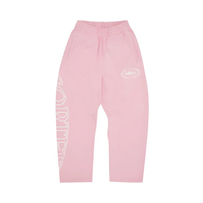 Corteiz Superior Royale Hose mit offenem Saum, Pink