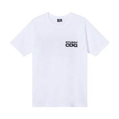 Stussy x Comme des Garçons Surfman T-Shirt White