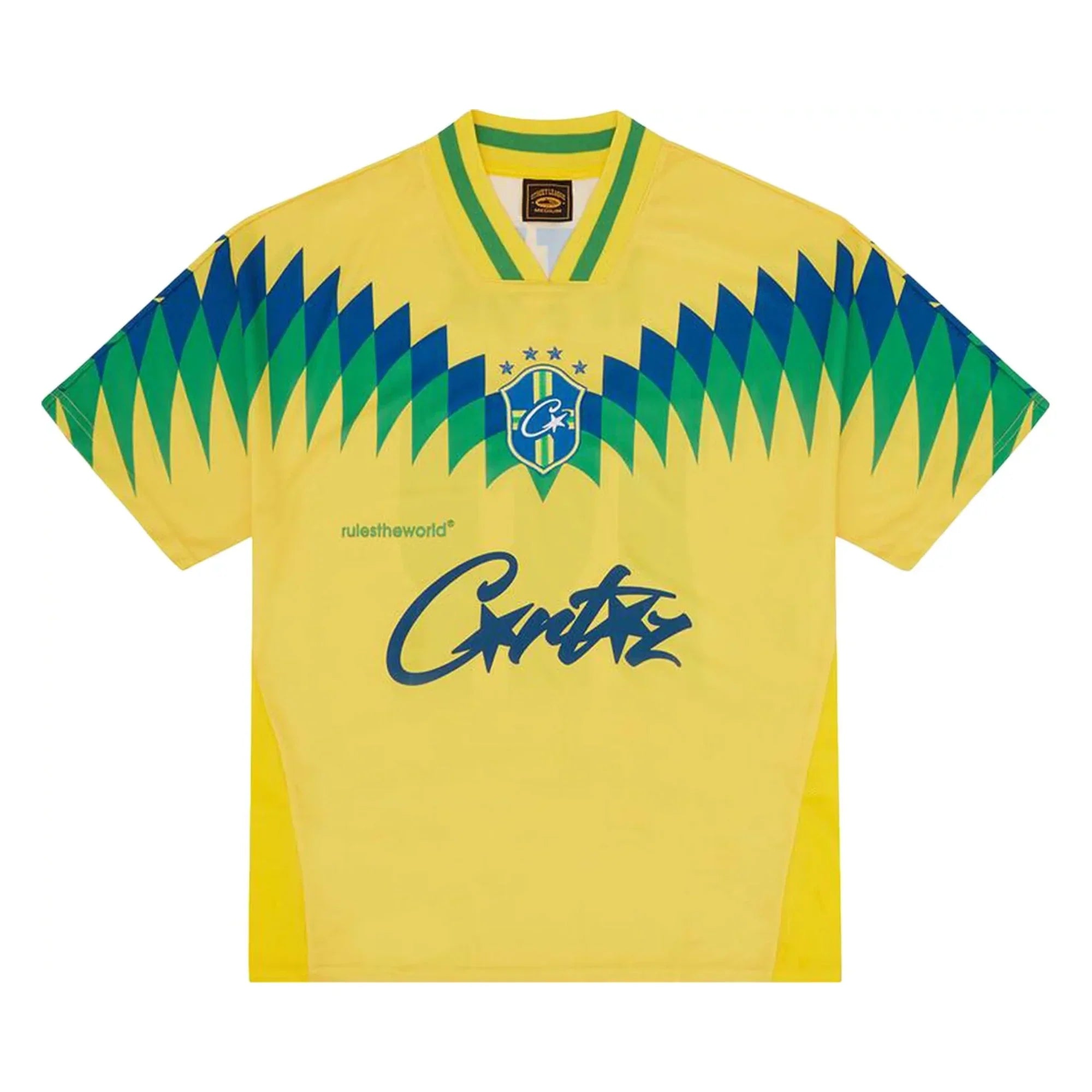 Corteiz Club America Trikot Brasilien Gelb