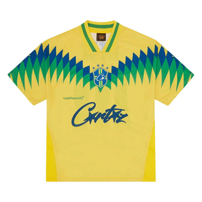 Corteiz Club America Trikot Brasilien Gelb