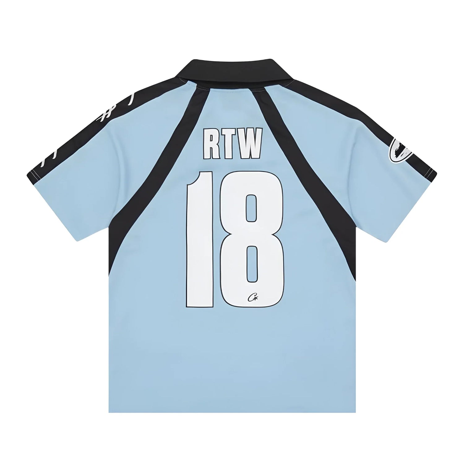 Corteiz Allstarz Football Jersey Baby Blue