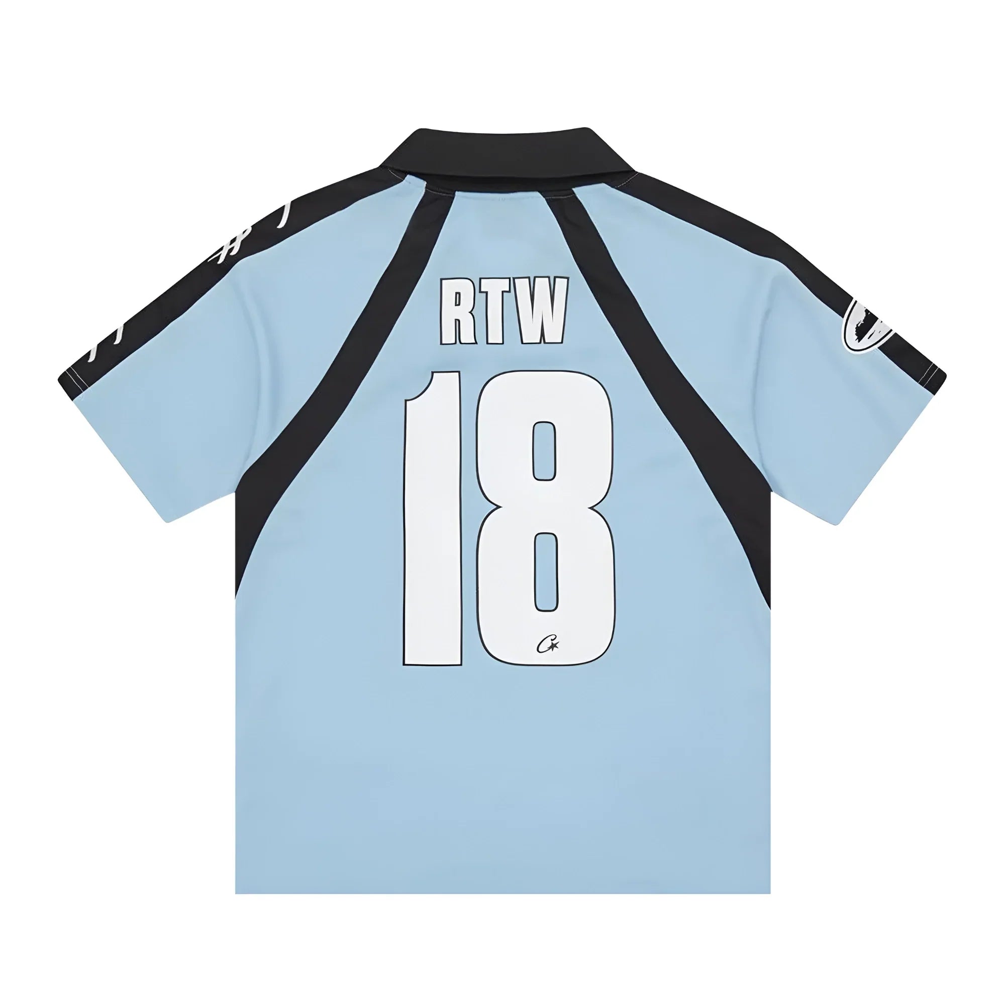 Corteiz Allstarz Football Jersey Baby Blue