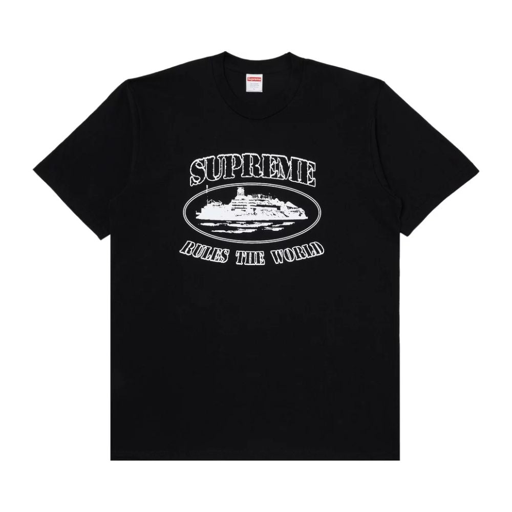 Supreme Corteiz Rules The World T-Shirt Schwarz