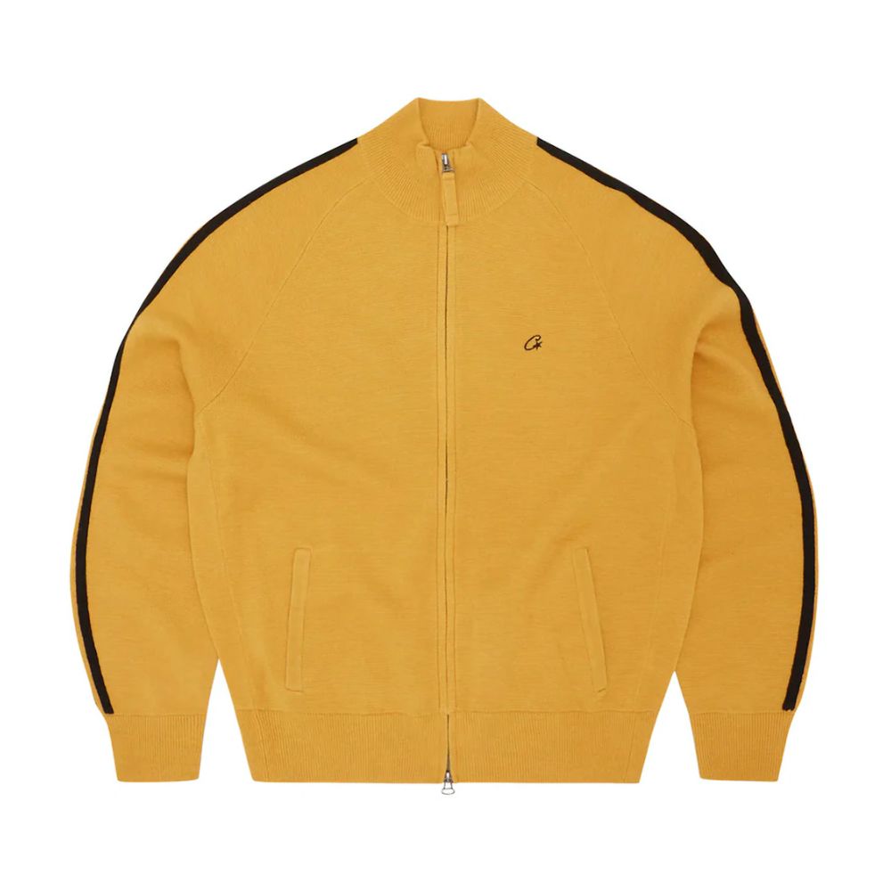 Corteiz VVS Knit-Zip Gelb