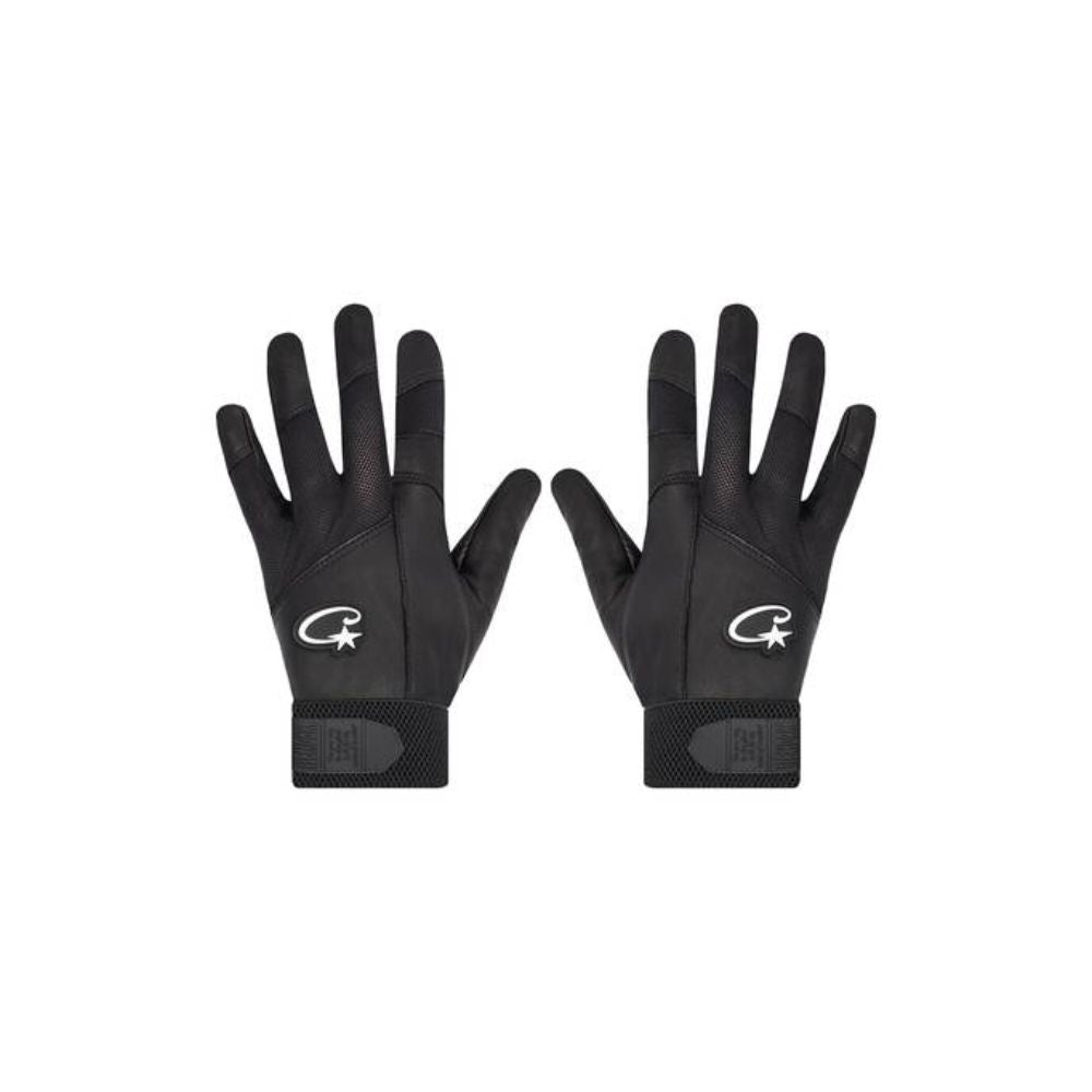 Corteiz Lederhandschuhe Schwarz