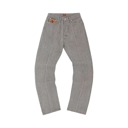 Corteiz C-Star Denim Jeans Grau